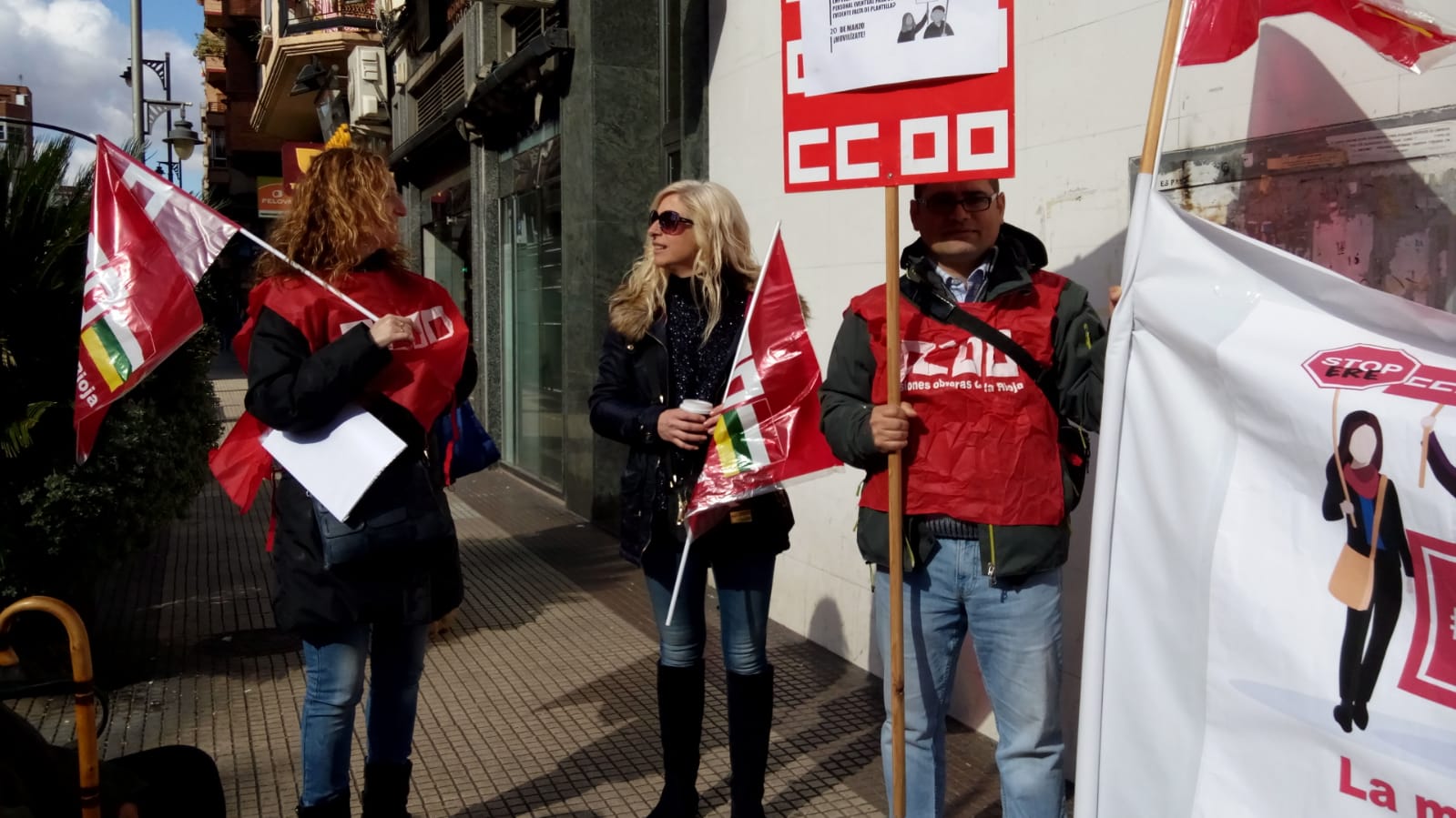 Huelga en Supermercados Dia en La Rioja